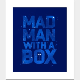 Mad Man with a Box Posters and Art